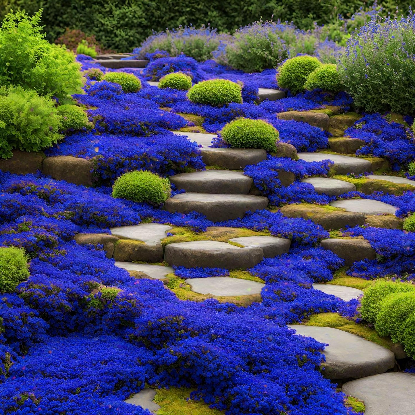 Creeping Thyme Seeds for Four Seasons✨Create Your Perfect Lawn Here🌼Tread On Me Evergreen Groundcover Collection